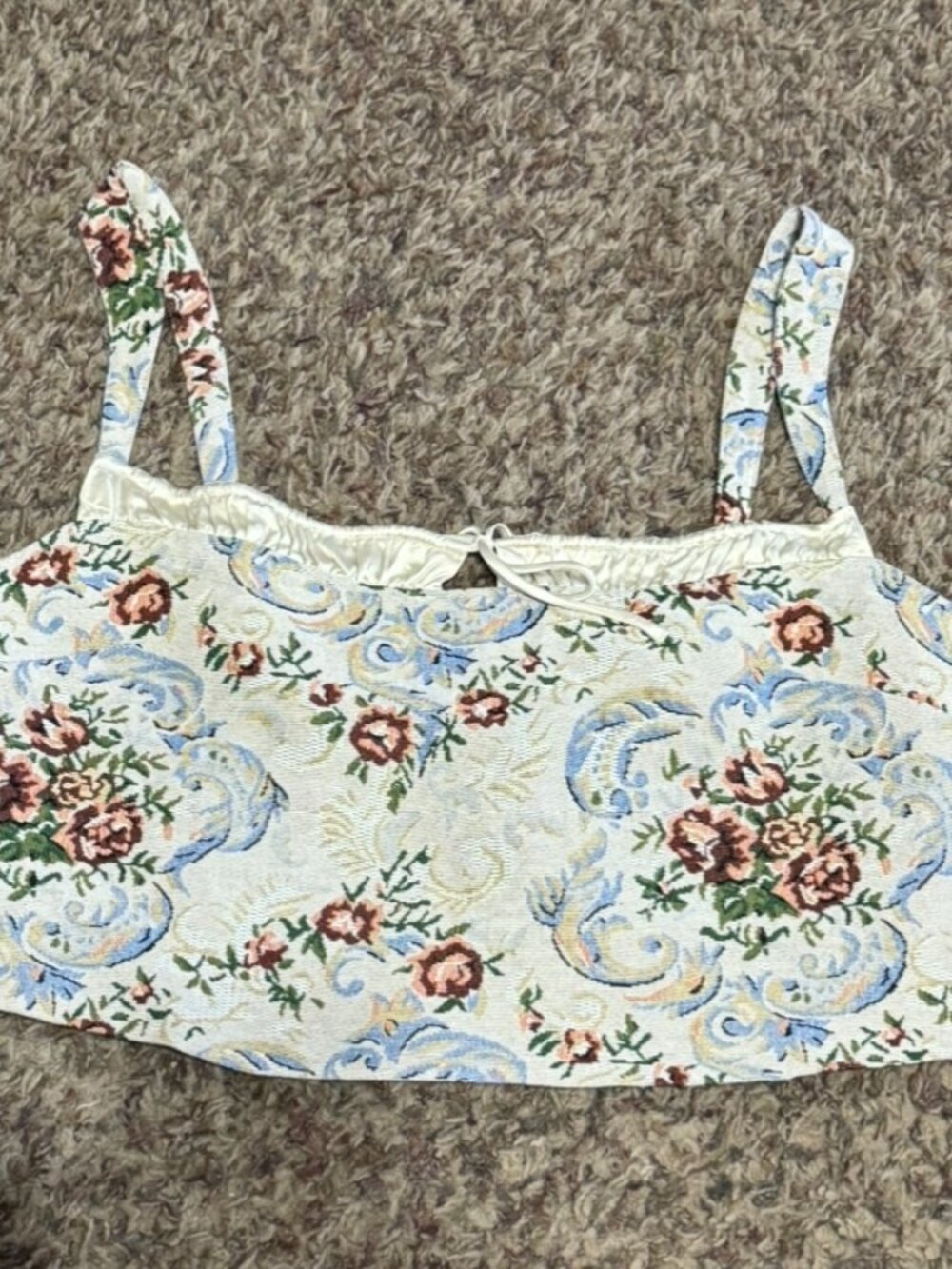 Floral Corset Top